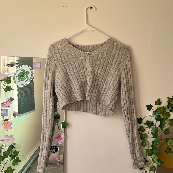size small cropped sweater, brand Croft&Barrow - Picture 1 of 2